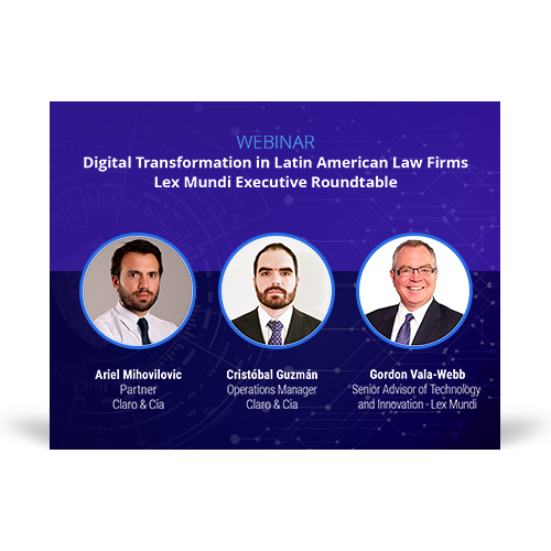 Graphic for webinar event with speakers for the event on the cover.