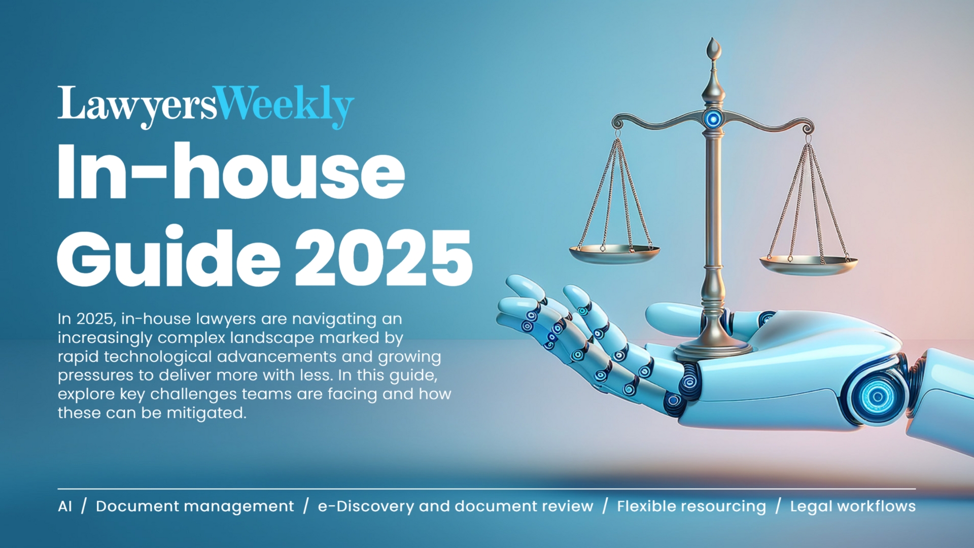 Lawyers Weekly In-house Guide 2025