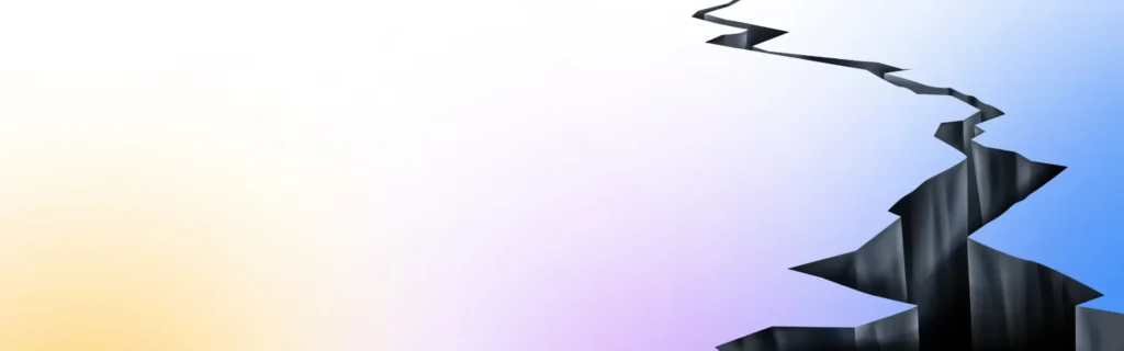 cracked header