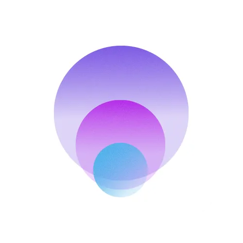 Icon focus abstract